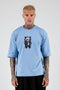 T-shirt Oversized Tokyo Panda - Sky Blue